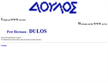 Tablet Screenshot of dulos.cz