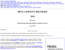 Tablet Screenshot of hesla.dulos.cz